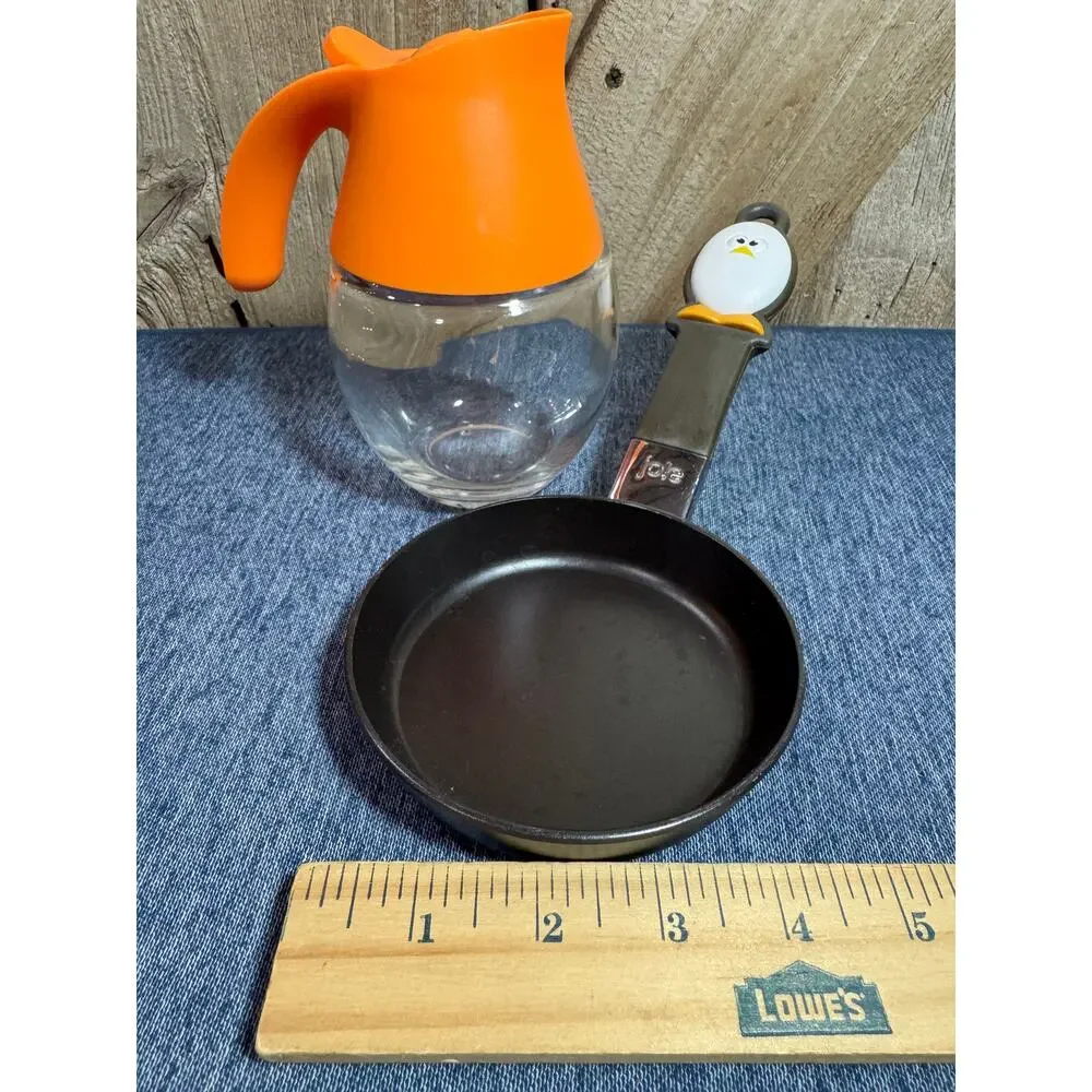 Breakfast Combo Joie Glass Syrup Dispenser & 